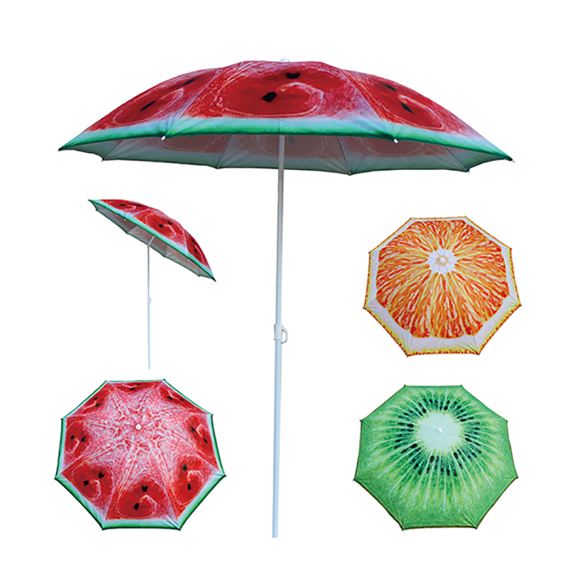 Steel Frame Beach Parasol Bu1905