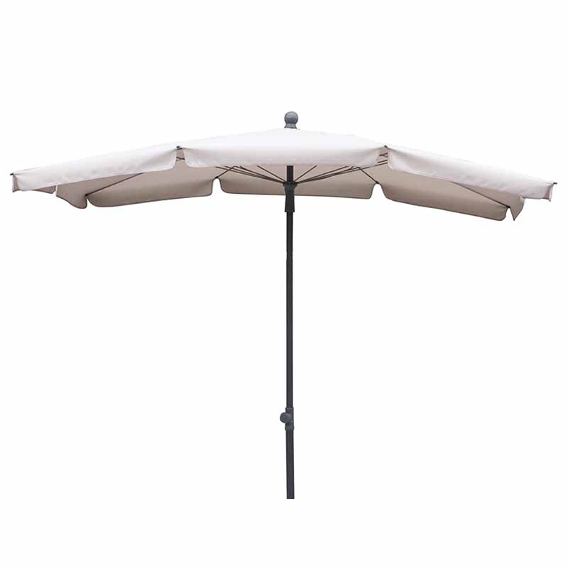 Stalowy parasol z prostokąta z przechylaniem GP1901
