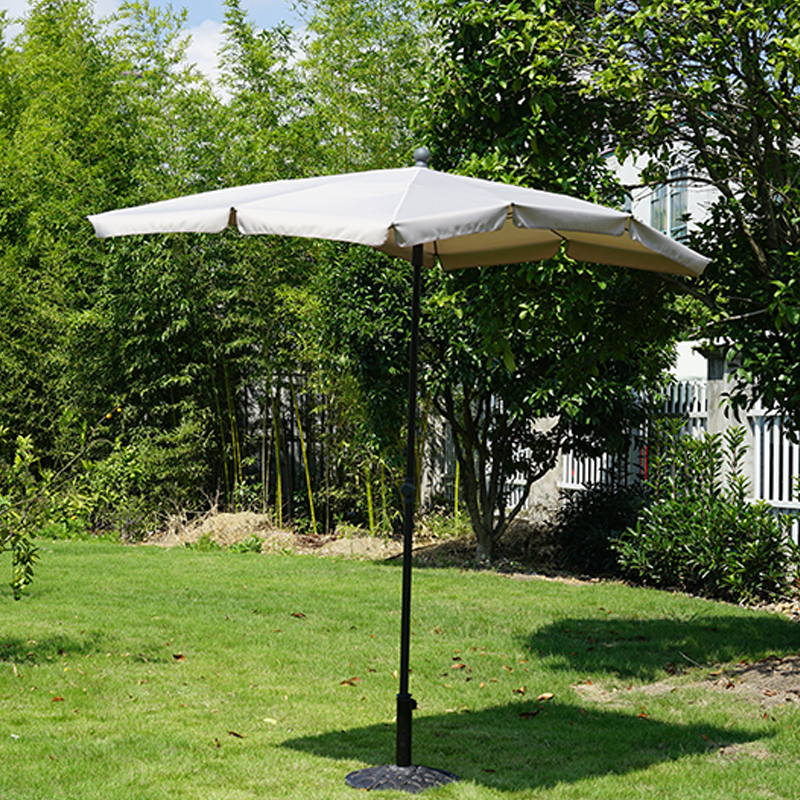 Stalowy parasol z prostokąta z przechylaniem GP1901