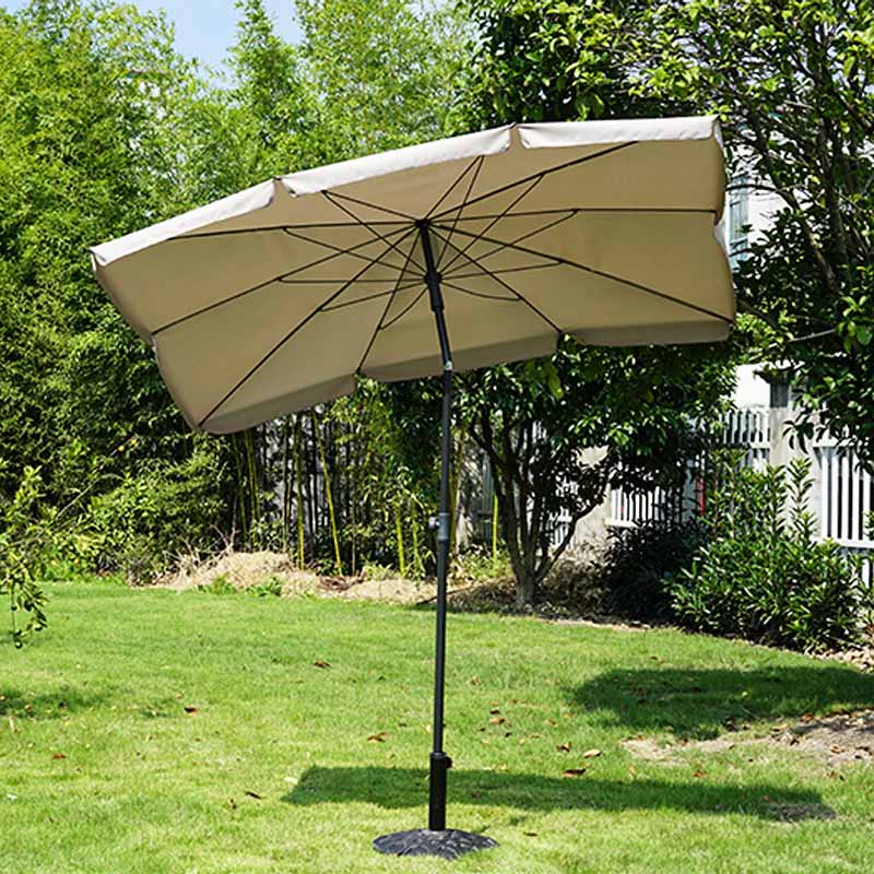 Stalowy parasol z prostokąta z przechylaniem GP1901