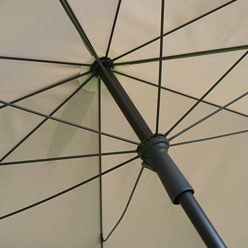 Stalowy parasol z prostokąta z przechylaniem GP1901