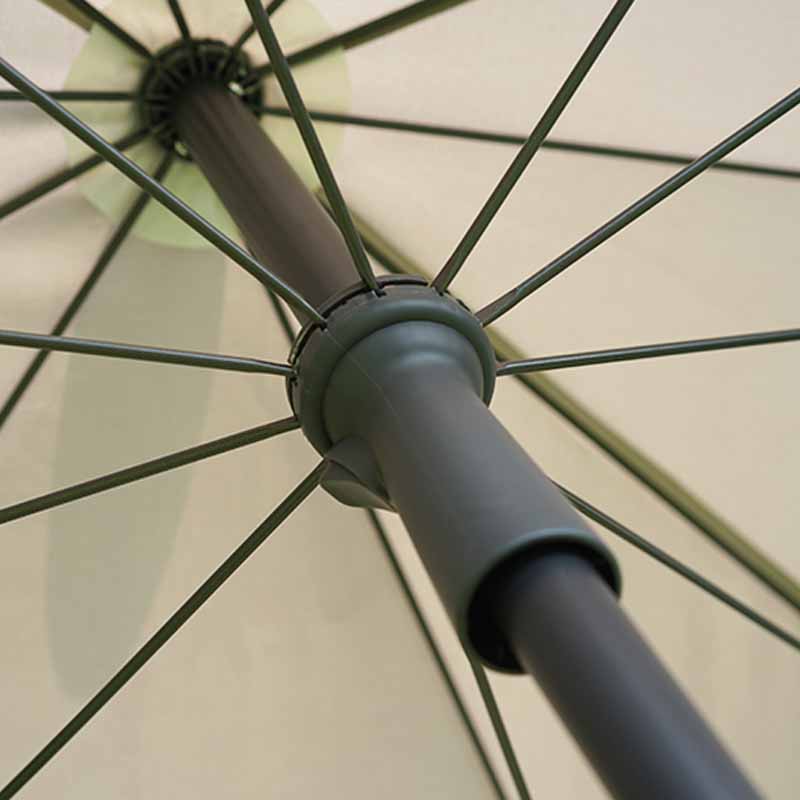 Stalowy parasol z prostokąta z przechylaniem GP1901