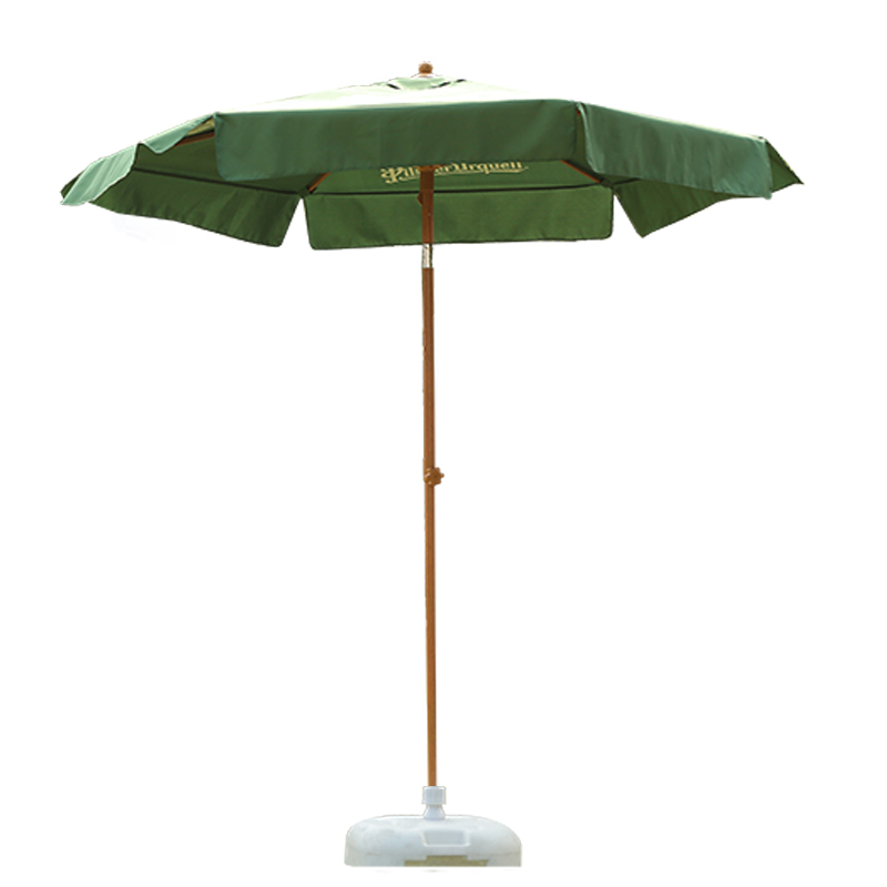 Promocyjny parasol ogrodowy jak drewniane wykończenie PBS1907