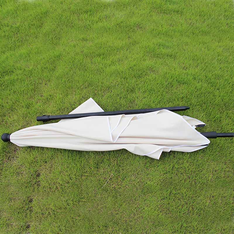 Stalowy parasol z prostokątem z przechylaniem GP1902-2