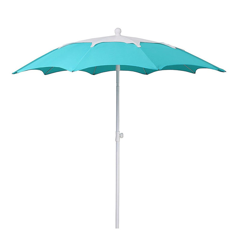 Ultraliwa odporna na wiatr parasol plażowy z podwójną boczną kieszenią BU1960