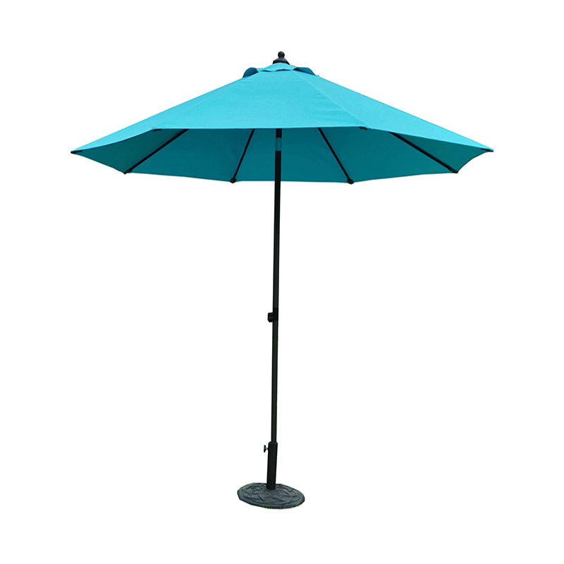 Niebieski obrotowy regulowany parasol patio GP1934