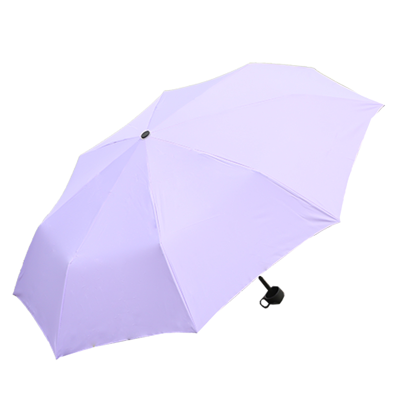 170t poliester UV fioletowy mini 3-krotnie anty-UV parasol GB18120