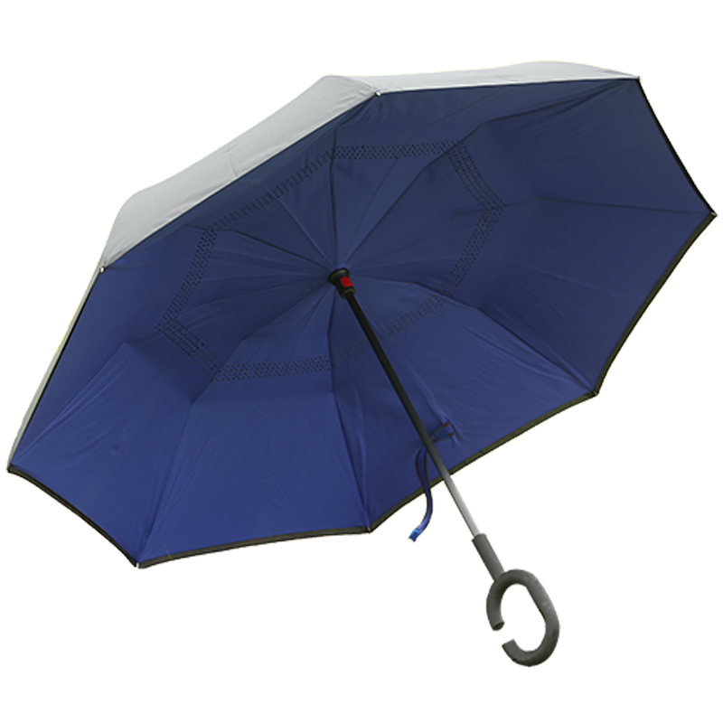 Kazbrella Wysoka jakość włókna szklanego Ramka Solid Kolor Rezerwowa parasol RU1921